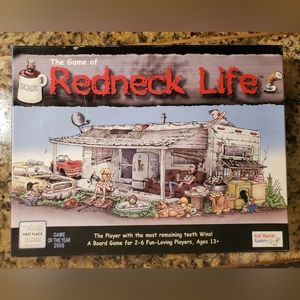 Redneck Life Board Game Gut Bustin' Games Sealed - Player with most Teeth Wins!